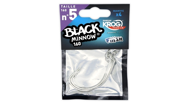 Fiiish Black Minnow 140 Krog Hooks mis. N°5 pz. 4